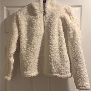 Kids Abercrombie and Fitch fleece quarter zip
